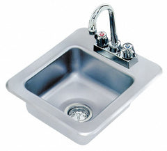 ADVANCE TABCO Advance Tabco DI-1-25 Drop-in Sink 9x9x5 in 20 Gauge