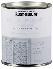 RUST-OLEUM Rust-oleum 331049 Milk Paint Finish 30 Oz White