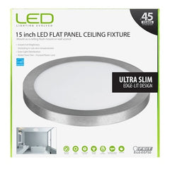 FEIT ELECTRIC Feit Electric FP15/4WY/NK LED Flat Panel Fix 22.5W (15 in) Replacement N/A