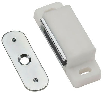 NATIONAL HARDWARE National Mfg N149-898 Magnetic Cabinet Catch White 5-pack