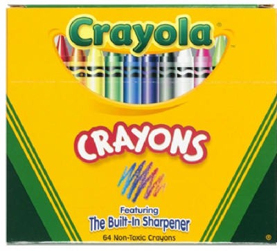 CRAYOLA Crayola Llc 52-0064 Color Crayons with Sharpener 64ct