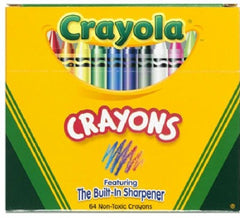 CRAYOLA Crayola Llc 52-0064 Color Crayons with Sharpener 64ct