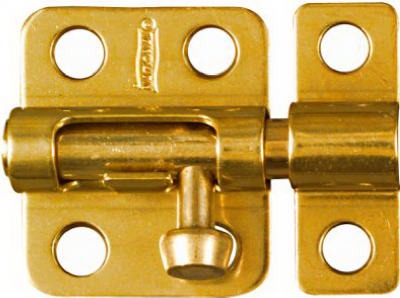 NATIONAL HARDWARE National Mfg N213-405 Barrel Bolt 2 Inch Bright Brass