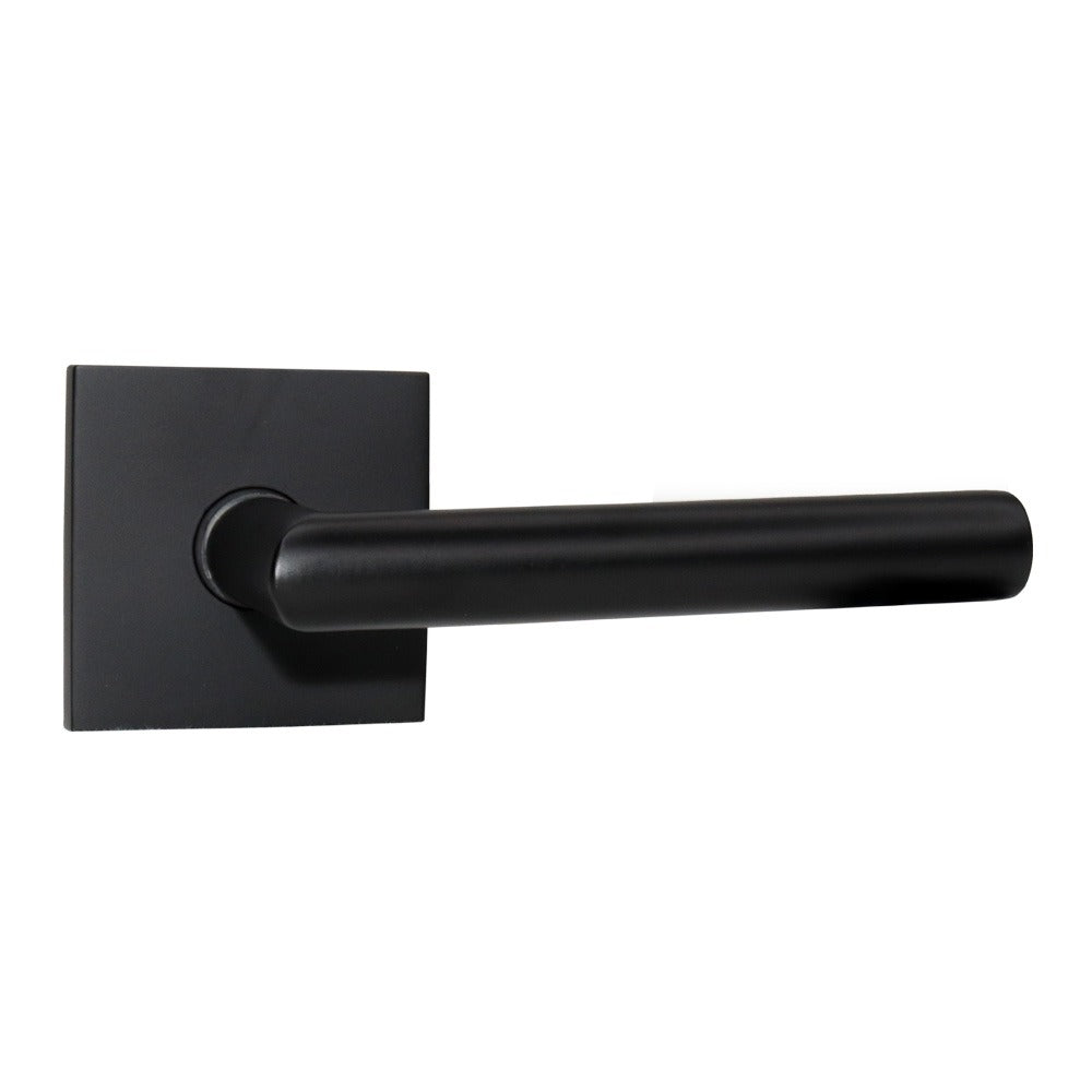 EMTEK Emtek C5110STUUS19 Stuttgart Lever Passage Set Flat Black