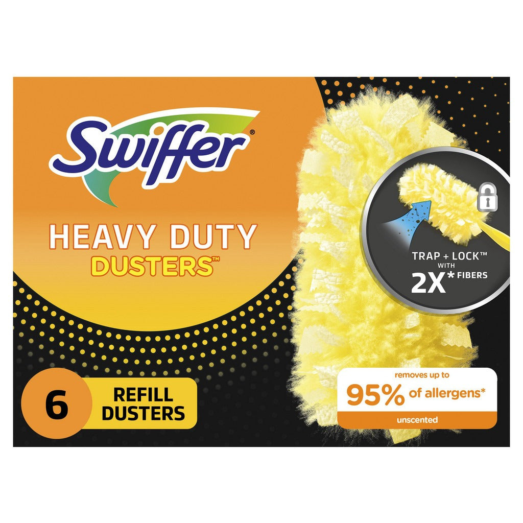 SWIFFER Swiffer PGC21620BX 360 Heavy Duty Duster Refills 6 Pack