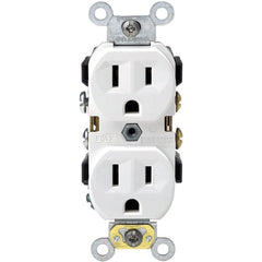 LEVITON Leviton S02-0CR15-0WS Commercial Grade 5-15R Duplex Outlet 15A (Each)