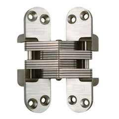 SOSS Soss 418US15 Invisible Hinge Fire Rated Alloy Steel Satin Nickel