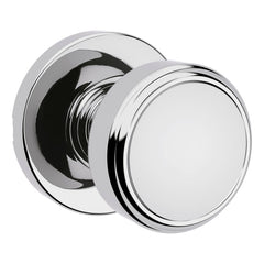 KWIKSET Kwikset 200MNKRDT-26 Maven Knob Passage Lock Bright Chrome