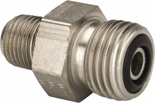 PARKER Parker 4 Flo-s Compression Tube Connector 1/4 in Orfs Nptf
