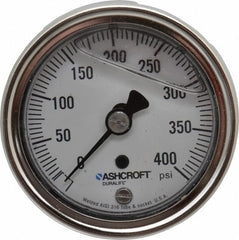 ASHCROFT Ashcroft 83187 Pressure Gauge 0-400 Psi 2.5 in Dial Npt