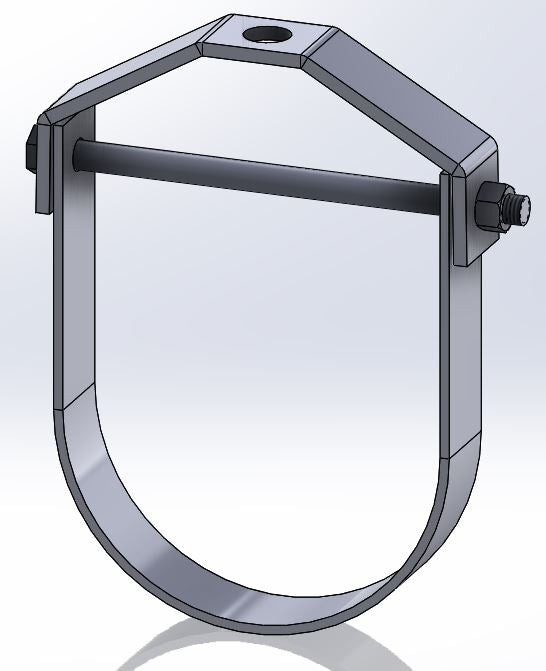 HANGERS HANGERS 11B0100 Clevis Hanger 1 in