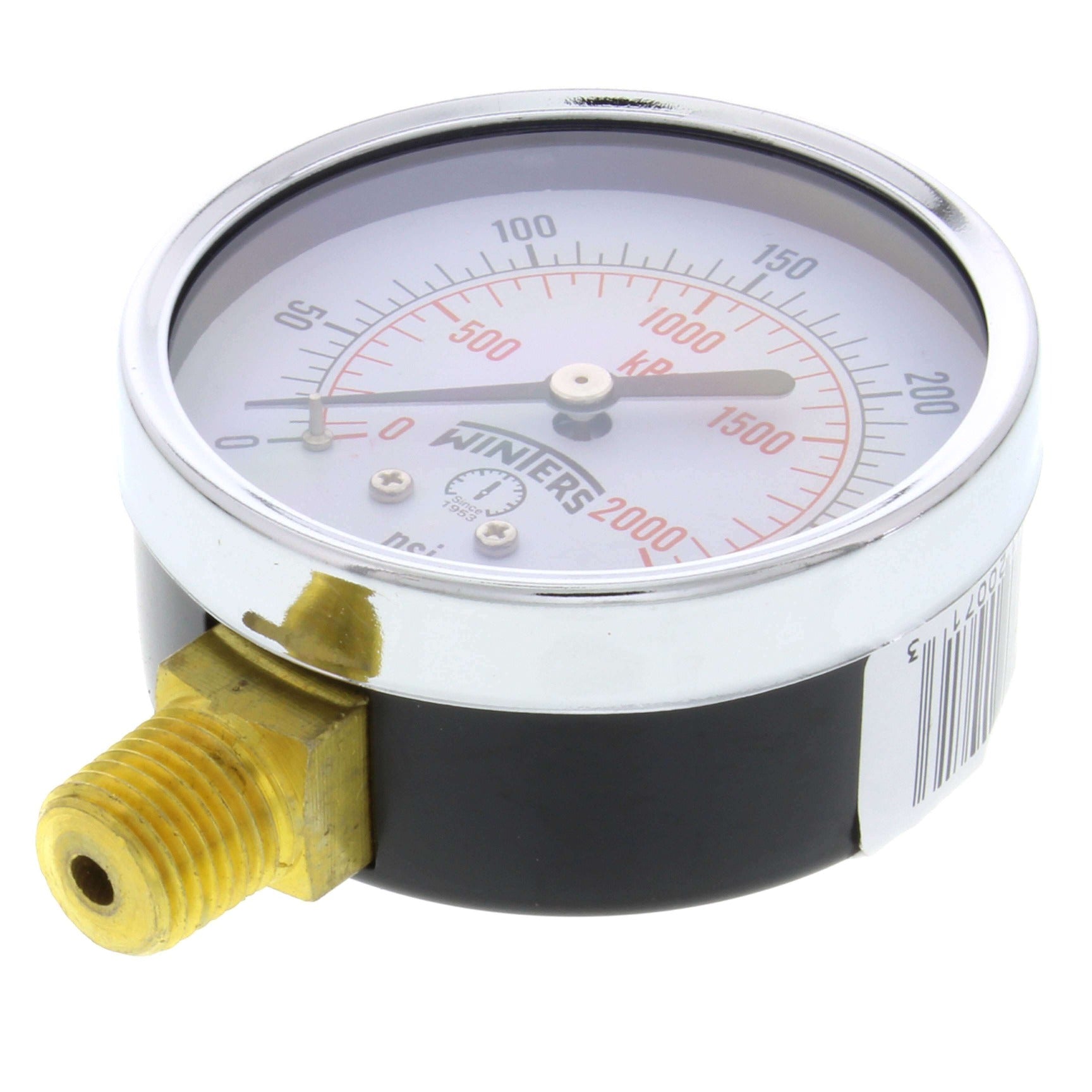 WINTERS INSTRUMENTS Winters Instruments PEM217 Dual Scale Economy Pressure Gauge 0-300 PSI (2-1/2 inches Dial)