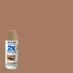 RUST-OLEUM Rust-oleum 249070 Spray Paint Satin Nutmeg 12 Oz