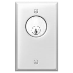 SECURITY DOOR CONTROLS Security Door Controls 702-U mortise cylinder key switch 6 amp (1 gang)