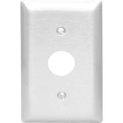 PASS & SEYMOUR Pass & Seymour SS717 KL Series Locking Switch Wall Plate Single-Gang (Pack of 1) 0219-6243
