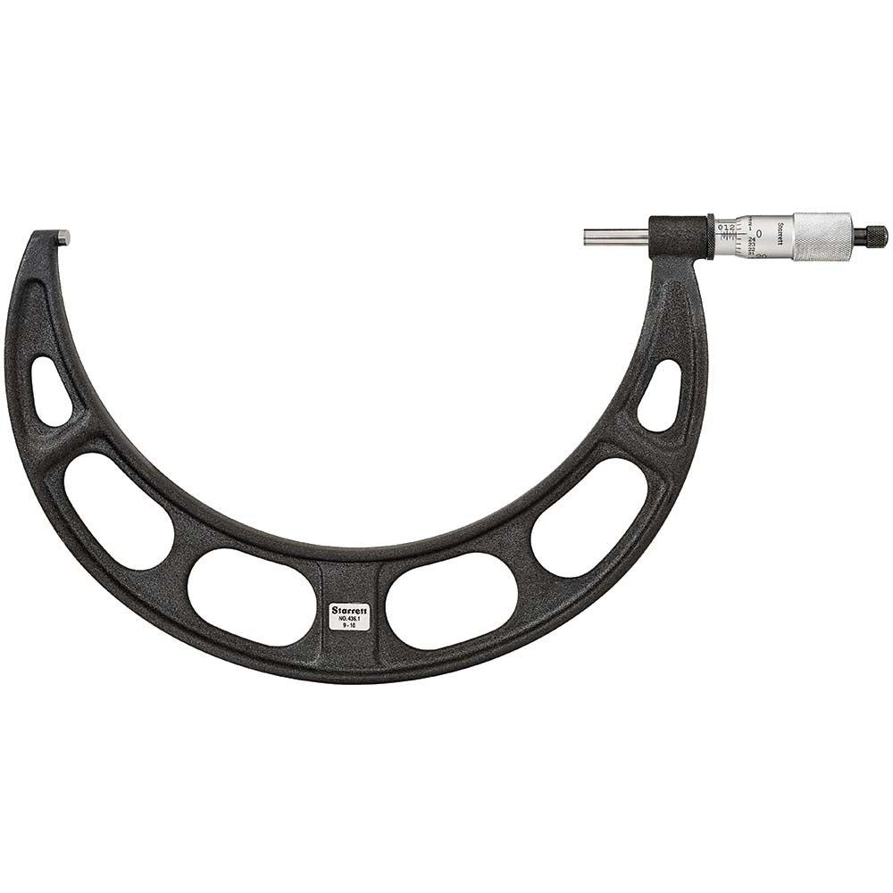 STARRETT Starrett 72737 Outside Micrometer 9-10 Inch Ratchet