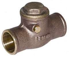 LEGEND VALVE Legend Valve 105-209 Check Valve 2.5 in Soldered Brass 200 Wog