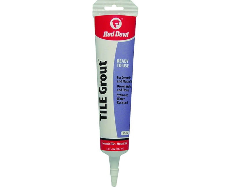 RED DEVIL Red Devil 0425 Pre-mixed Tile Grout (5.5 fl. oz.)