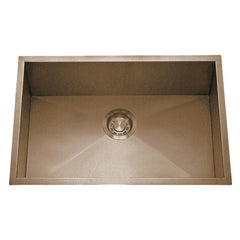 DAKOTA Dakota Plumbing Products DSZ-2718CP Kitchen Sink Copper