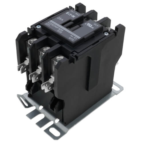 EATON Eaton C25DNF325T Definite Purpose Contactor 24VAC 3-Pole 25A