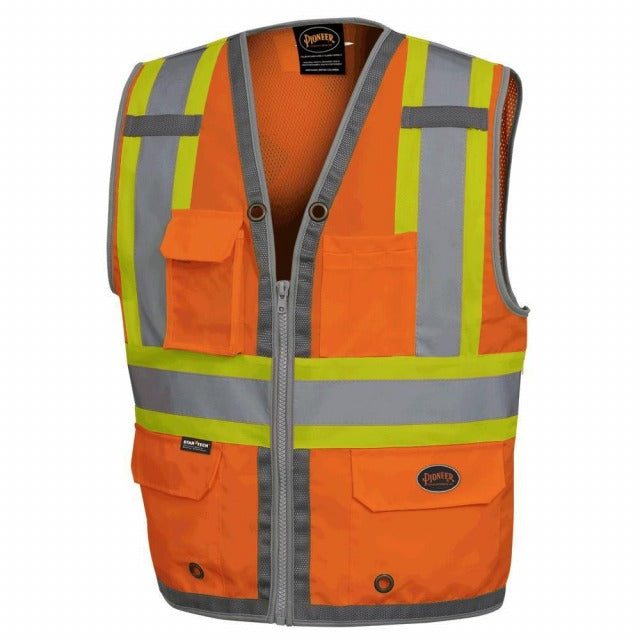 PIONEER Pioneer V1010250U-4XL 6672U 300D Surveyor Vest (4XL) V1010250U4XL