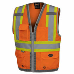 PIONEER Pioneer V1010250U-4XL 6672U 300D Surveyor Vest (4XL) V1010250U4XL
