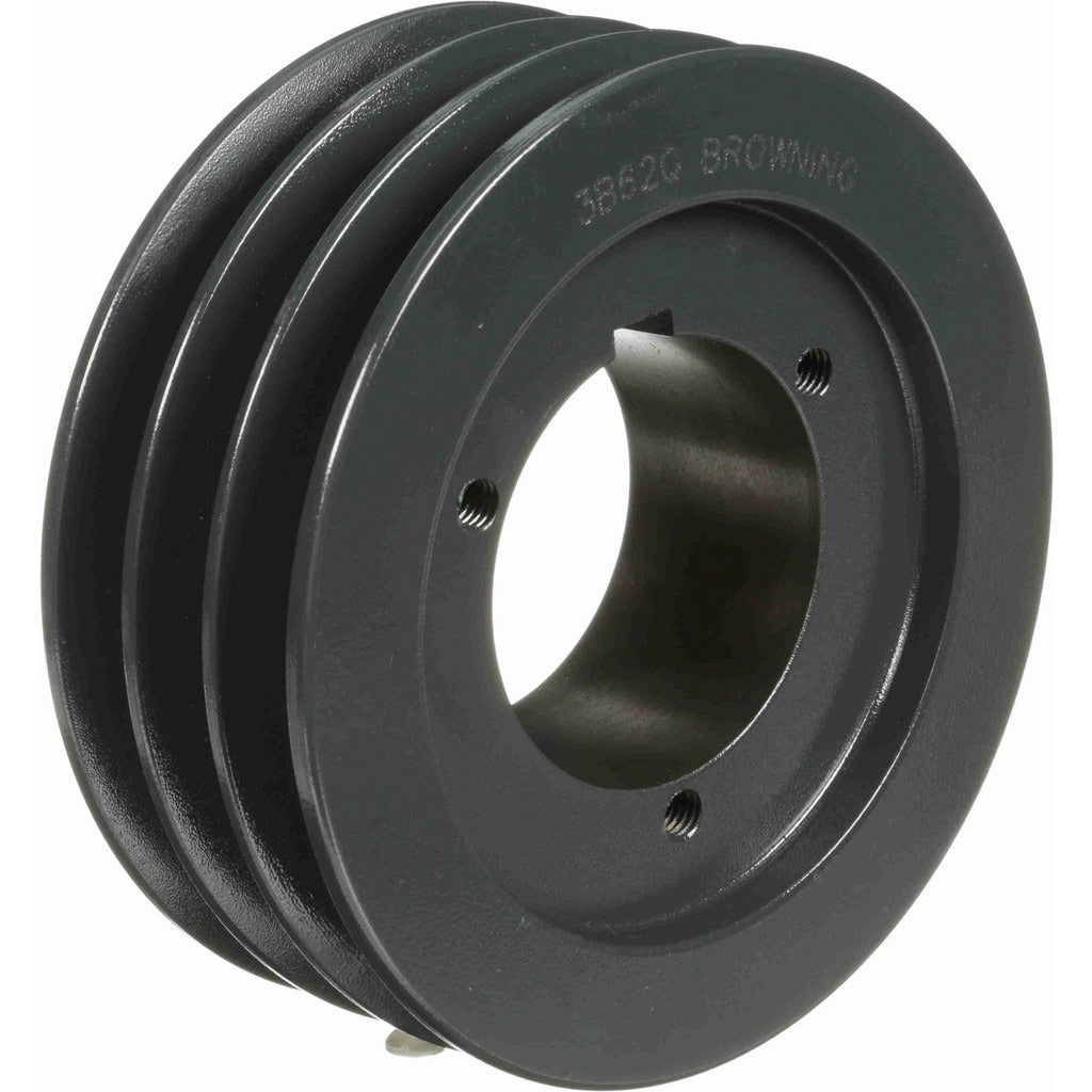 BROWNING Browning 1010628 3B62Q Qd Bushed V Belt Sheave 3 Groove