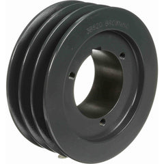 BROWNING Browning 1010628 3B62Q Qd Bushed V Belt Sheave 3 Groove