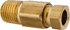 PARKER Parker 68HD-5-4 Brass Compression Connector 1/4 Inch