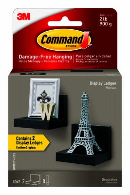 3M 3M Company HOM23S-2ES Display Ledges Slate 2 Pack