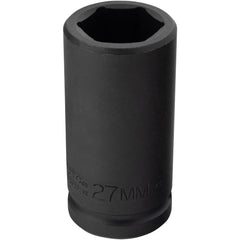 PROTO Proto J07527ML Impact Socket 3/4 in Drive 27mm 6-pt