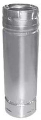 DURAVENT Duravent 3PVL-12R Pellet Vent Pipe 3x12 Inch Double Wall