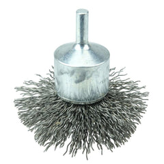 WEILER Weiler 10040 End Brush 2-3/4 in Crimped Wire Steel