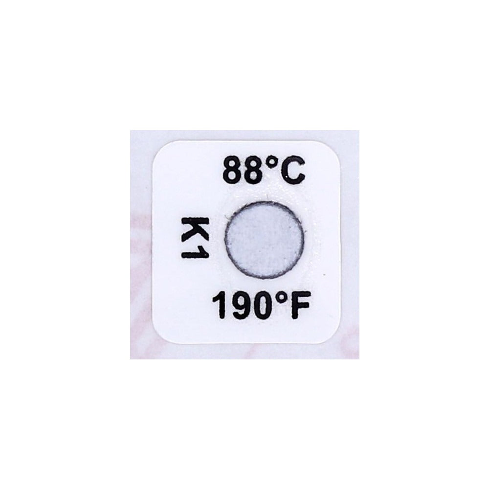 TEMPIL Tempil 26259 Temperature Indicating Label 88C 190F 210 Pack