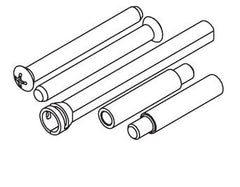 KWIKSET Kwikset 86130-006 Thick Door Screw Pack 665 875