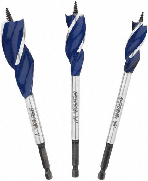 IRWIN Irwin 3041003 Spade Drill Bit Set 3 Pc 0.625-1 Inch Hss