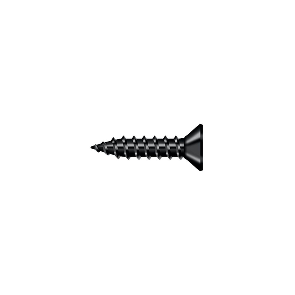 DELTANA Deltana SCWS975U1B Wood Screws 9x3/4 in Black Finish 600pk