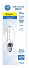 GE G E Lighting 26424 150W High Pressure Sodium Lamp B17