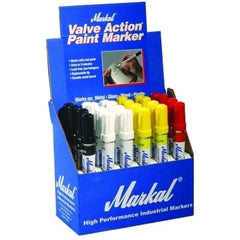 MARKAL Markal 96819 Valve Action Paint Marker Display 24pk