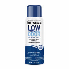 RUST-OLEUM Rust-oleum 388272 Low Odor Spray Paint 11 Oz Blueberry