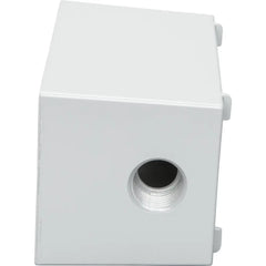 TEDDICO Teddico DB-5V Single-Gang Deep Weatherproof Outlet Box (3) 1/2 in Threaded Outlets