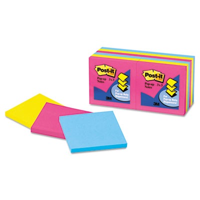 3M 3M MMMR33012AN Post-it Pop-Up Refill Notes 3 x 3 (12 Pads/1200 Sheets) R330-12AN