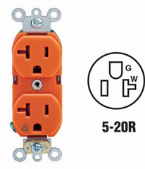 LEVITON Leviton R71-05362-IGS Isolated Ground Outlet 20A 5-pack