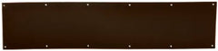 SCHLAGE Schlage Lock Co SC8400B-716 6x30 Aged Bronze Kick Plate
