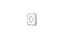 MULBERRY METAL PRODUCTS Mulberry 11521 Raised Cover 4-11/16 (1.62 in) RSL-4