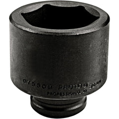 PROTO Proto J07550M Impact Socket 3/4 in Drive 50mm 6-point