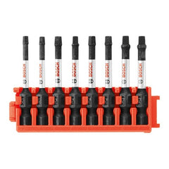 BOSCH Bosch CCSSQV208 2in Square Power Bit Set 8 Piece Impact