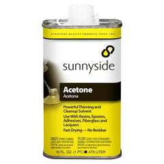 SUNNYSIDE Sunnyside 84016 Fast Evaporating Acetone (1 Pint)