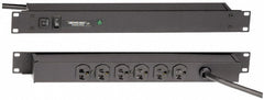 WIREMOLD Wiremold R5BZ20 Power Outlet Strip 20A 120V 6 Outlets