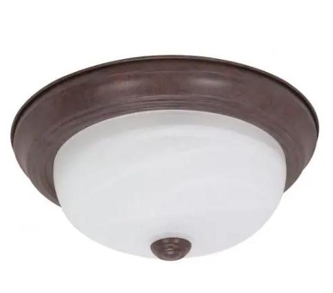SATCO-NUVO Satco-Nuvo 60/205 Flush Mount Dome Light 60W (11 inches / Single)